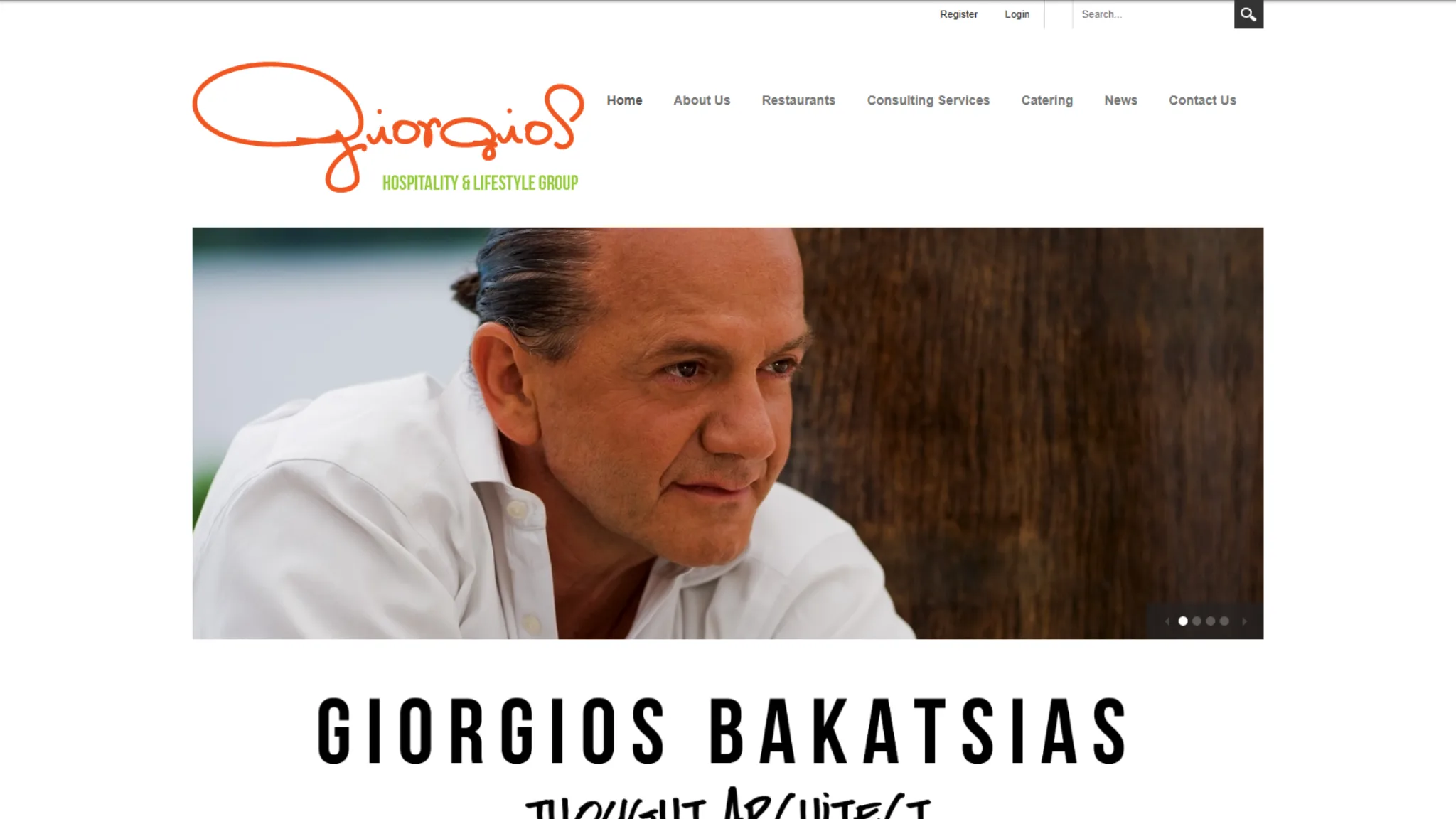 Giorgio’s Hospitality Group Homepage