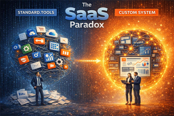 Le paradoxe du SaaS : pourquoi le futur du logiciel est à la fois standardisé et sur mesure