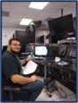 Team member at work